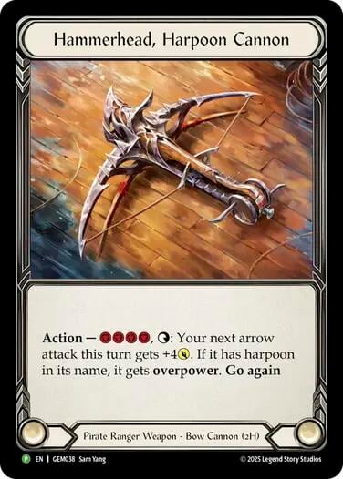 Hammerhead, Harpoon Cannon, GEM Pack 2 GEM038