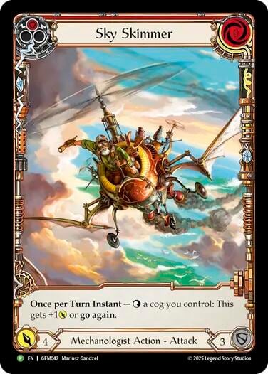 Sky Skimmer (Red), GEM Pack 2 GEM042