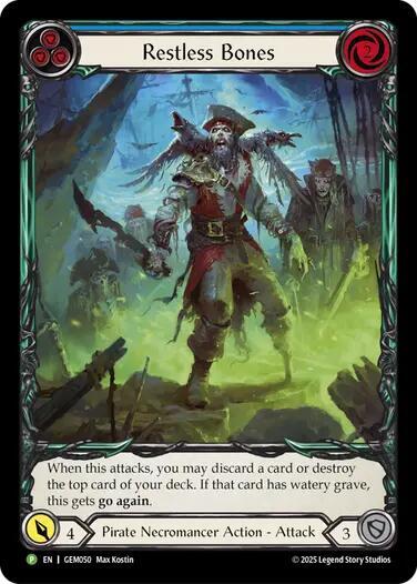Restless Bones (Blue), GEM Pack 2 GEM050