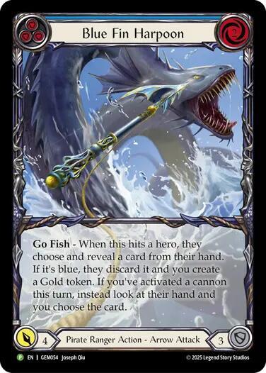 Blue Fin Harpoon, GEM Pack 2 GEM054