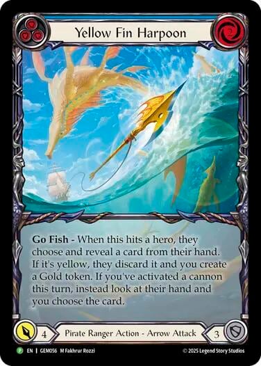 Yellow Fin Harpoon, GEM Pack 2 GEM056