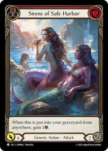 Sirens of Safe Harbor (Red), GEM Pack 2 GEM063