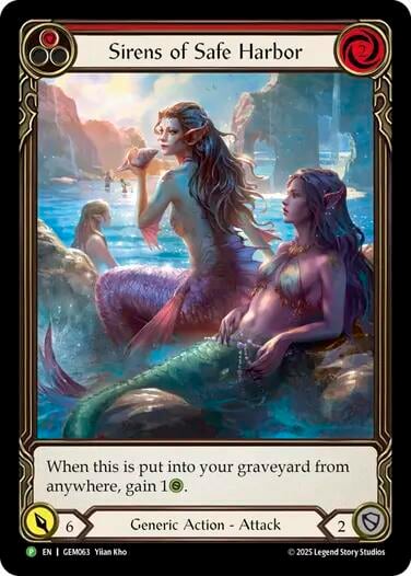 Sirens of Safe Harbor (Red), GEM Pack 2 GEM063