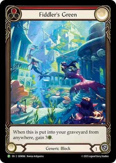 Fiddler's Green (Red), GEM Pack 2 GEM066