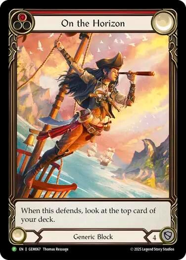 On the Horizon (Red), GEM Pack 2 GEM067
