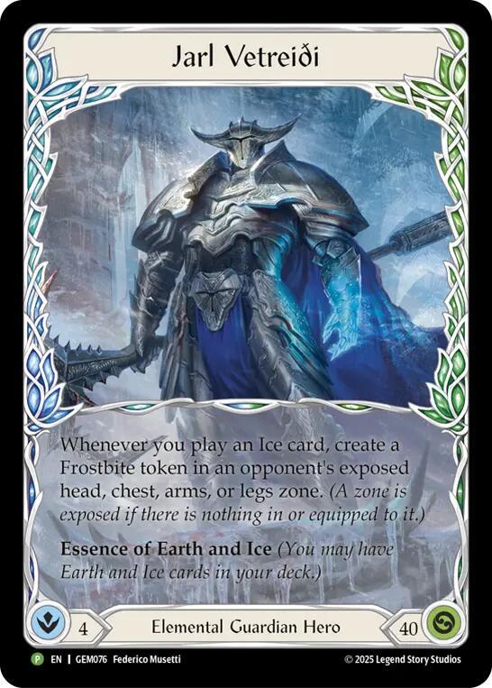 Jarl Vetreidi, GEM Pack 3 GEM076