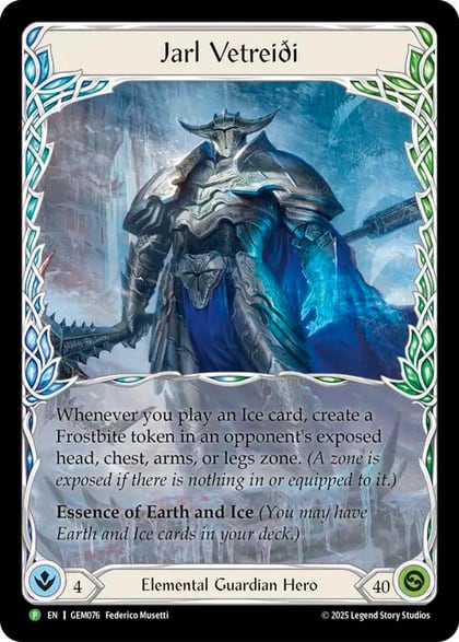 Jarl Vetreidi, GEM Pack 3 GEM076