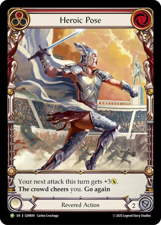 Heroic Pose, GEM Pack 3 GEM091