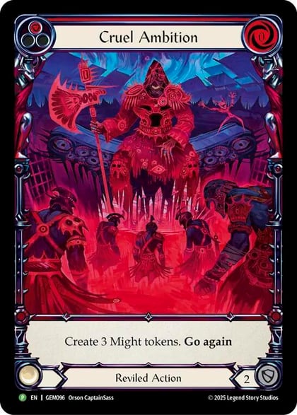 Cruel Ambition, GEM Pack 3 GEM096