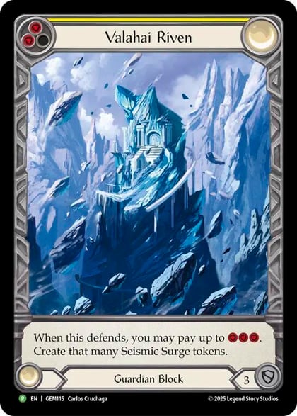 Valahai Riven (Yellow), GEM Pack 4 GEM115
