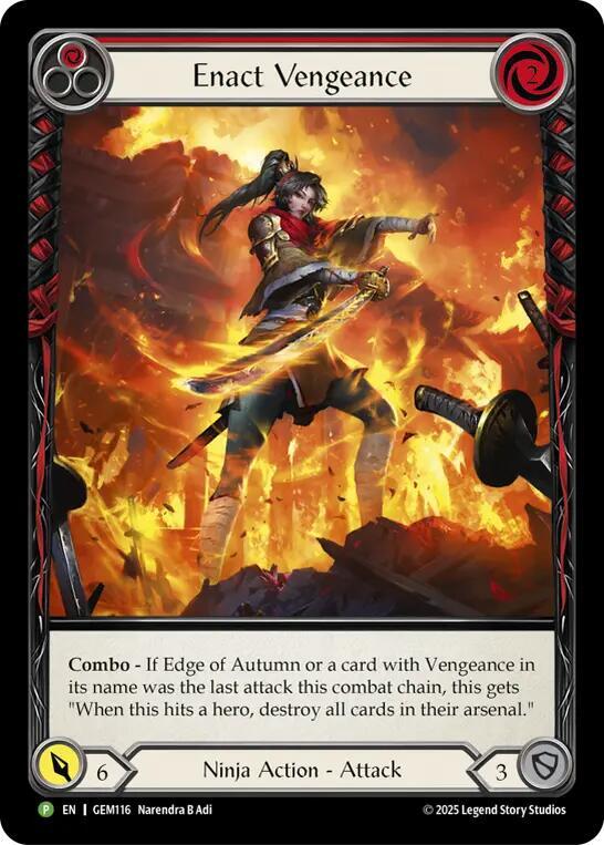 Enact Vengeance, GEM Pack 4 GEM116