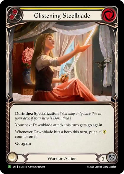Glistening Steelblade, GEM Pack 4 GEM118