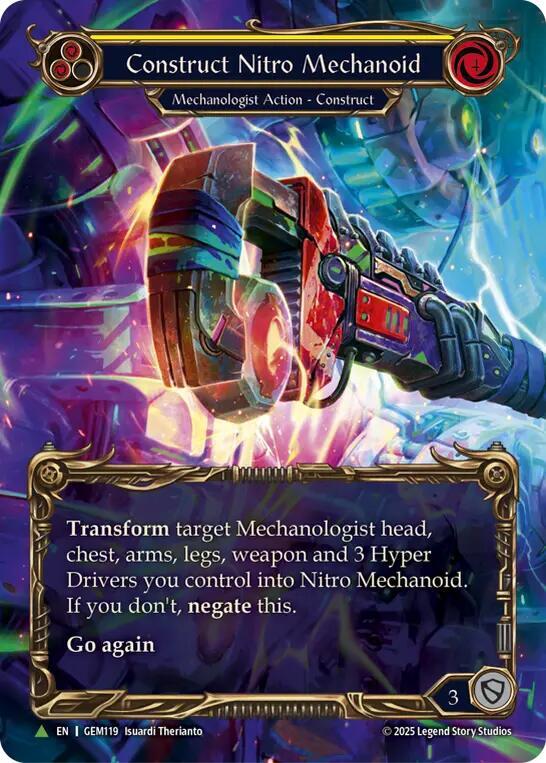 Construct Nitro Mechanoid, GEM Pack 4 GEM119