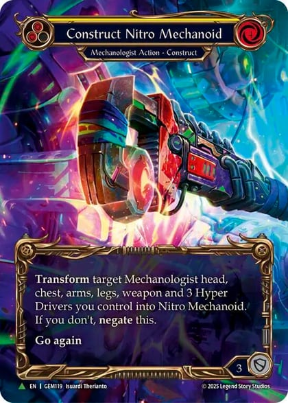 Construct Nitro Mechanoid, GEM Pack 4 GEM119