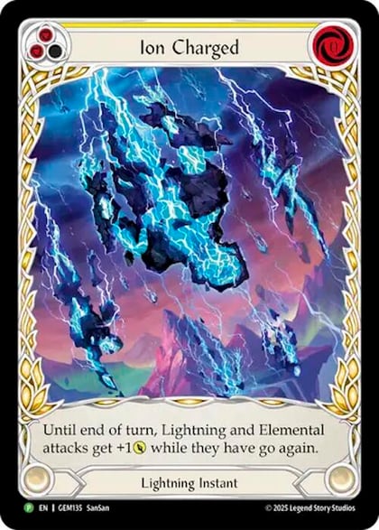 Ion Charged, GEM Pack 4 GEM135