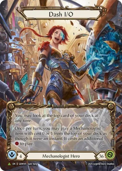 Dash I/O (Marvel), Gem Pack 5 GEM141