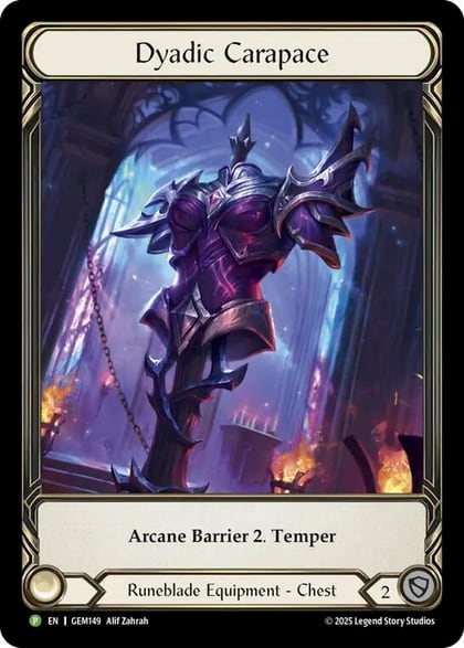 Dyadic Carapace, Gem Pack 5 GEM149