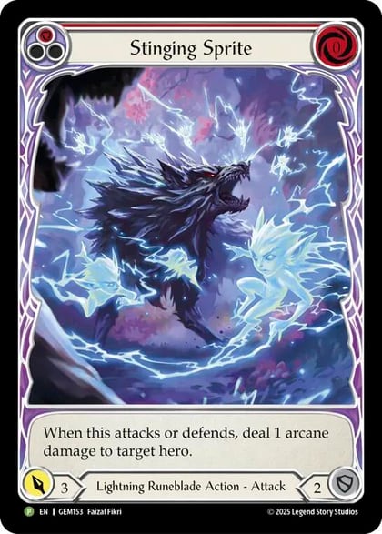 Stinging Sprite (Red), Gem Pack 5 GEM153