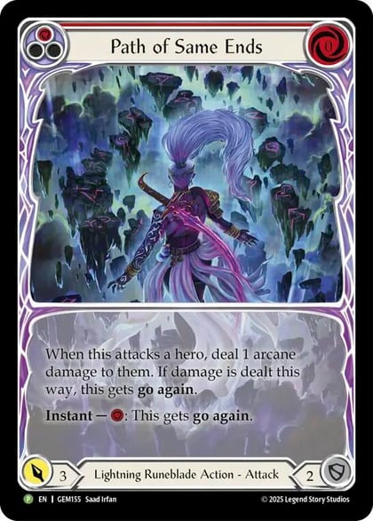 Path of Same Ends (Red), Gem Pack 5 GEM155
