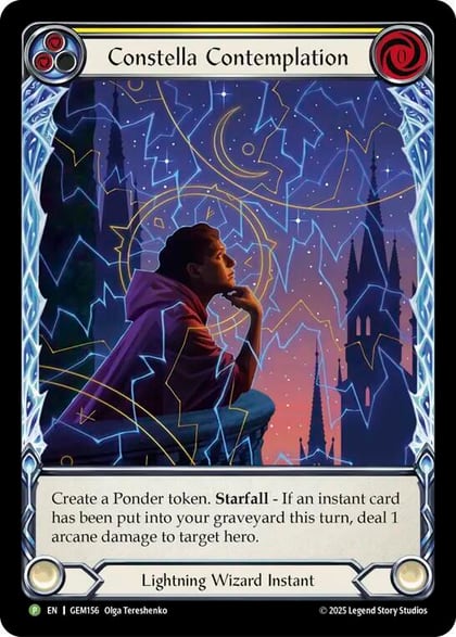 Constella Contemplation (Yellow), Gem Pack 5 GEM156