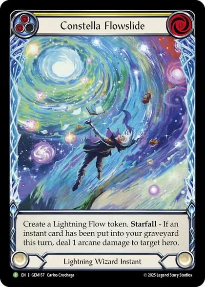 Constella Flowslide (Yellow), Gem Pack 5 GEM157