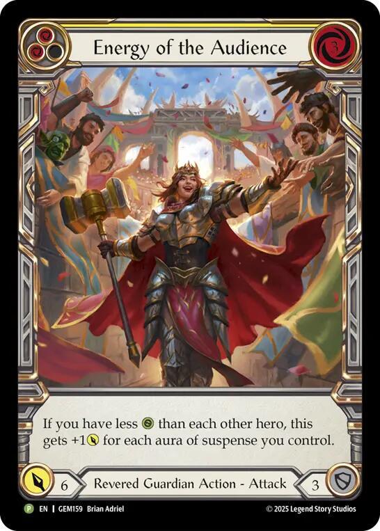 Energy of the Audience (Yellow), Gem Pack 5 GEM159