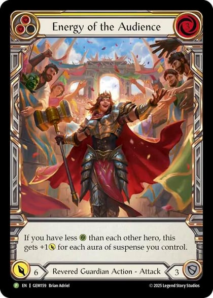 Energy of the Audience (Yellow), Gem Pack 5 GEM159