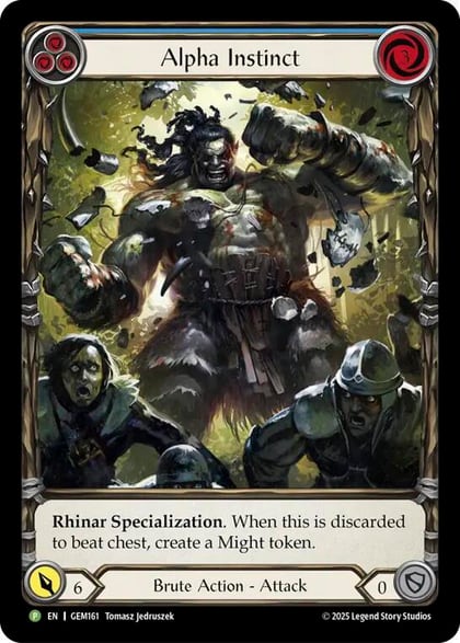 Alpha Instinct (Blue), Gem Pack 5 GEM161