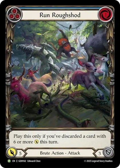 Run Roughshod (Blue), Gem Pack 5 GEM162