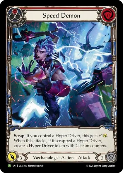 Speed Demon (Red), Gem Pack 5 GEM166
