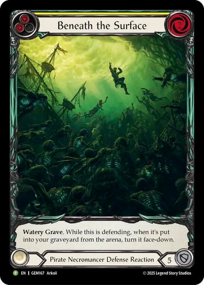 Beneath the Surface (Yellow), Gem Pack 5 GEM167