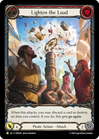 Lighten the Load (Red), Gem Pack 5 GEM168