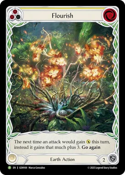 Flourish (Yellow), Gem Pack 5 GEM169