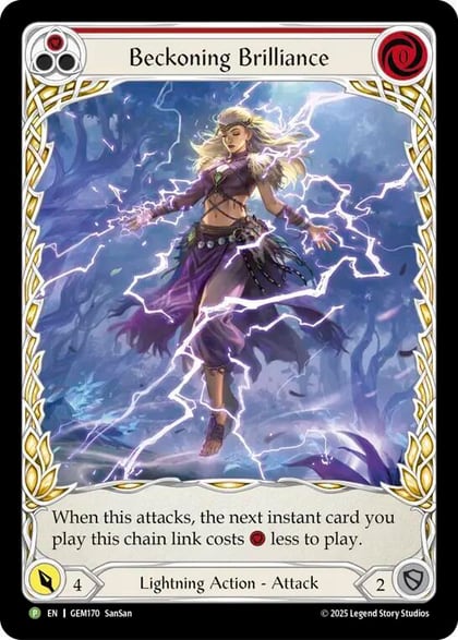 Beckoning Brilliance (Red), Gem Pack 5 GEM170