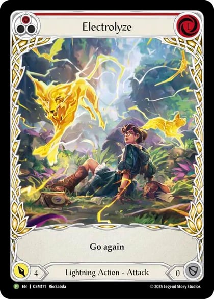 Electrolyze (Red), Gem Pack 5 GEM171