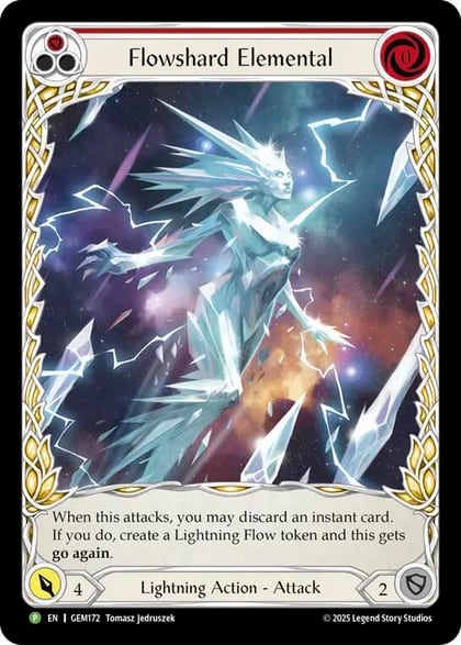 Flowshard Elemental (Red), Gem Pack 5 GEM172