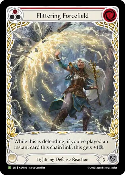 Flittering Forcefield (Red), Gem Pack 5 GEM173