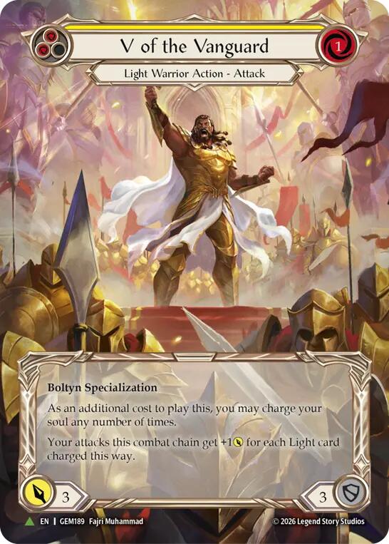 V of the Vanguard (Marvel), GEM Pack 6 GEM189