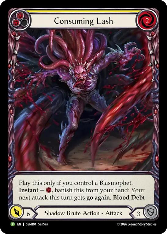 Consuming Lash, GEM Pack 6 GEM194
