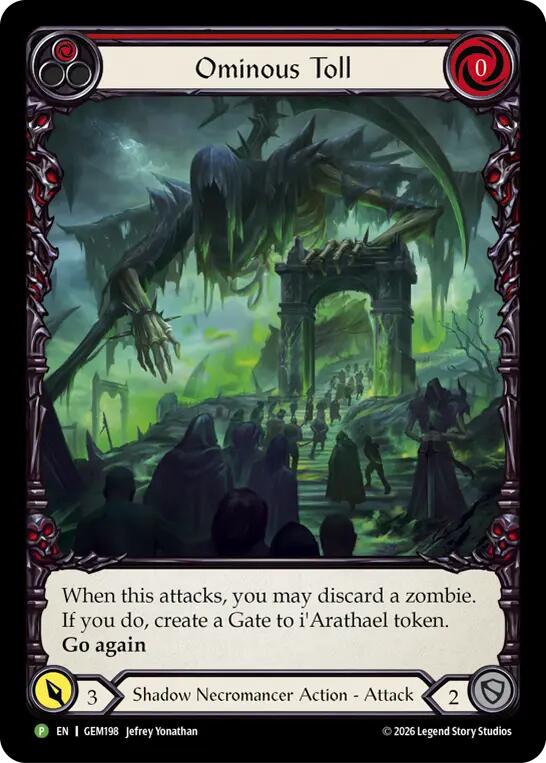 Ominous Toll, GEM Pack 6 GEM198