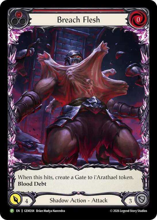 Breach Flesh, GEM Pack 6 GEM204