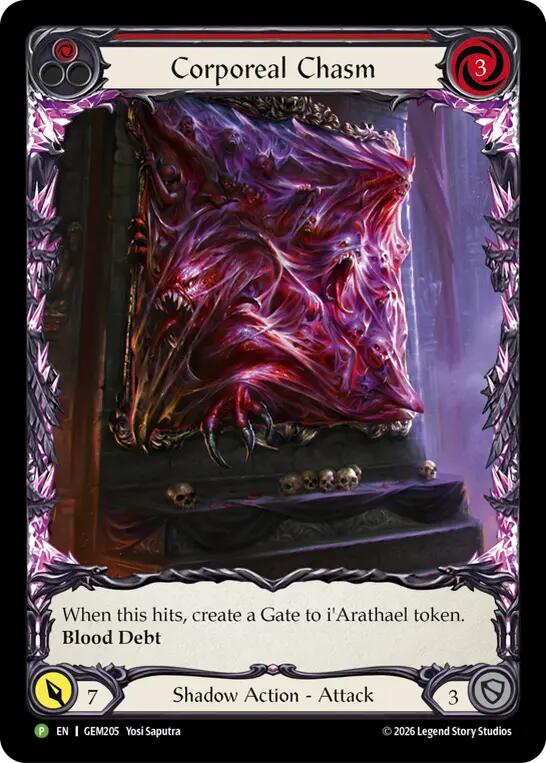 Corporeal Chasm, GEM Pack 6 GEM205