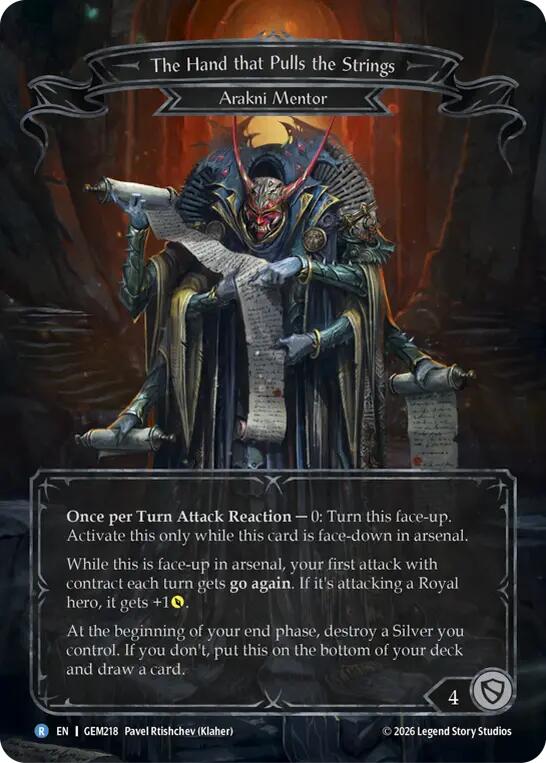 The Hand that Pulls the Strings, GEM Pack 6 GEM218