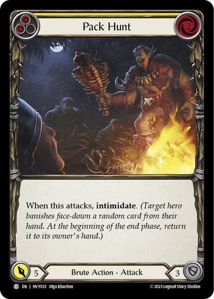 Pack Hunt (Yellow), Heavy Hitters HVY033