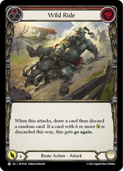 Wild Ride (Red), Heavy Hitters HVY038