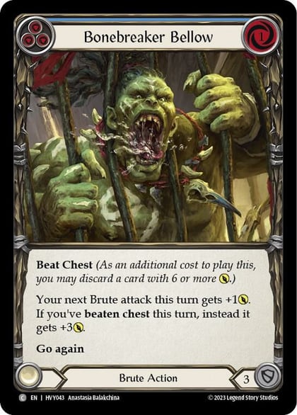 Bonebreaker Bellow (Blue), Heavy Hitters HVY043