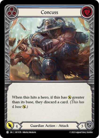 Concuss (Blue), Heavy Hitters HVY076