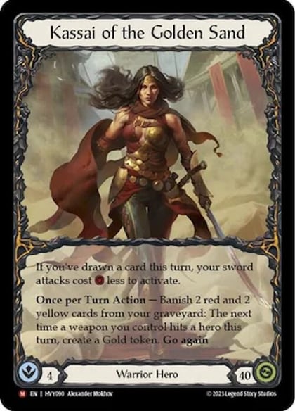 Kassai of the Golden Sand, Heavy Hitters HVY090