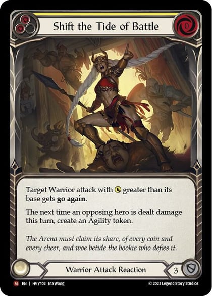 Shift the Tide of Battle, Heavy Hitters HVY102