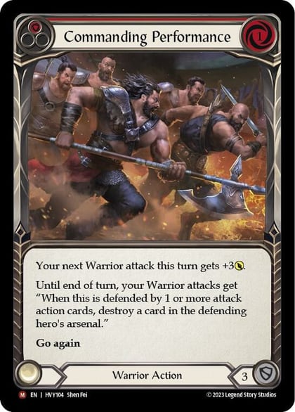 Commanding Performance, Heavy Hitters HVY104